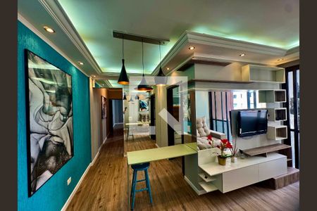 Sala de apartamento à venda com 2 quartos, 67m² em Vila Santo Antonio, Guarulhos