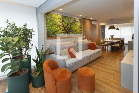 Sala de apartamento à venda com 3 quartos, 91m² em Jardim das Acacias, São Paulo