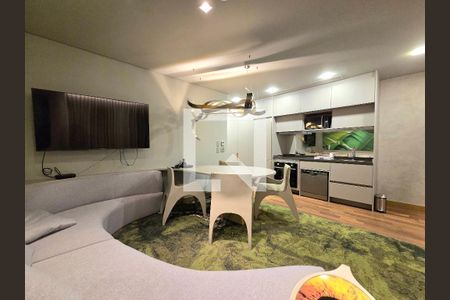 Sala de apartamento para alugar com 2 quartos, 73m² em Vila Olímpia, São Paulo