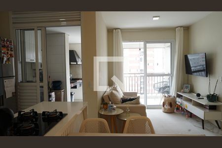 Sala/Cozinha de apartamento à venda com 2 quartos, 66m² em Picanço, Guarulhos