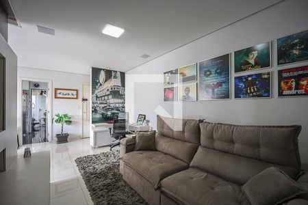 Sala de Estar de apartamento à venda com 3 quartos, 90m² em Lourdes, Belo Horizonte