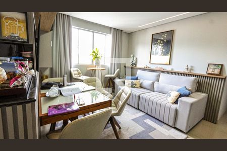 Sala de apartamento para alugar com 2 quartos, 60m² em Buritis, Belo Horizonte