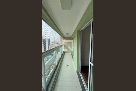 Sala - Sala de Jantar Varanda de apartamento para alugar com 3 quartos, 106m² em Vila Guiomar, Santo André
