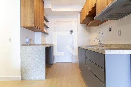Sala, Cozinha e área de serviço de apartamento para alugar com 2 quartos, 48m² em Tatuapé, São Paulo