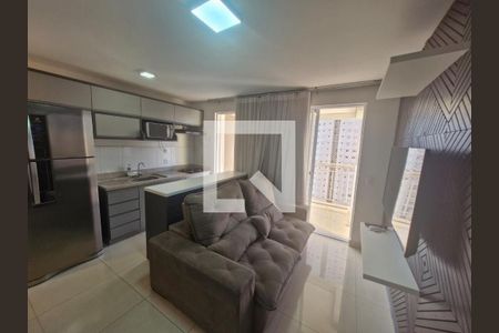 Sala de apartamento para alugar com 1 quarto, 42m² em Setor Bueno, Goiânia