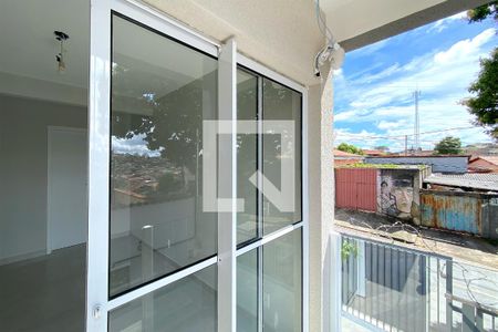 Varanda da Suite 1 de casa à venda com 3 quartos, 83m² em Boa Vista, Belo Horizonte