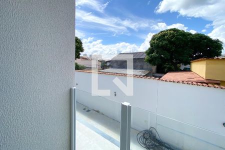Varanda da Suite 1 de casa à venda com 3 quartos, 83m² em Boa Vista, Belo Horizonte
