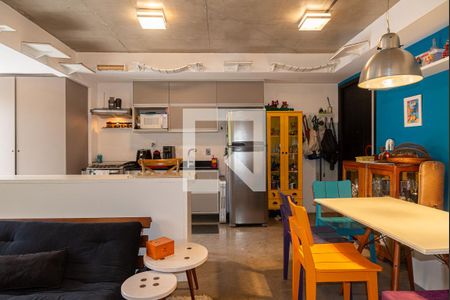 Sala de apartamento à venda com 1 quarto, 78m² em Bela Vista, São Paulo