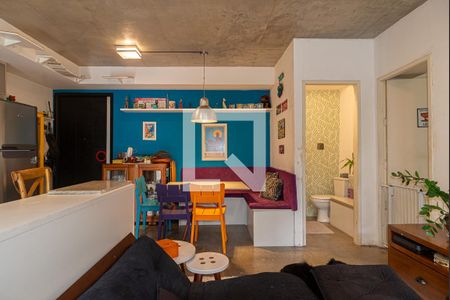 Sala de apartamento à venda com 1 quarto, 78m² em Bela Vista, São Paulo