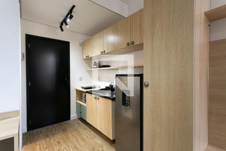 Cozinha de kitnet/studio para alugar com 1 quarto, 34m² em Vila Azevedo, São Paulo