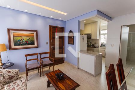 Sala de apartamento à venda com 2 quartos, 69m² em Santa Efigênia, Belo Horizonte