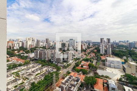 Sala - Vista de apartamento à venda com 2 quartos, 70m² em Brooklin, São Paulo