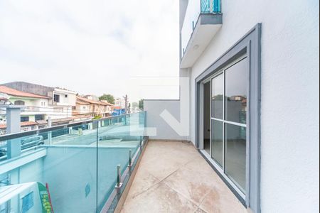 Varanda da Sala de casa à venda com 3 quartos, 150m² em Vila Pires, Santo André