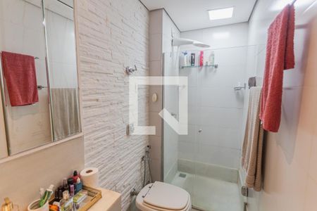 Banheiro da Suíte de apartamento à venda com 3 quartos, 176m² em Lourdes, Belo Horizonte