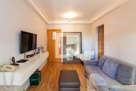 Sala de apartamento para alugar com 1 quarto, 46m² em Moema, São Paulo
