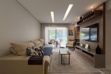 Sala de apartamento à venda com 4 quartos, 162m² em Vila Rosalia, Guarulhos