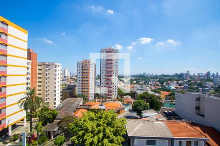 Vista da varanda de apartamento à venda com 3 quartos, 91m² em Jardim Bela Vista, Santo André