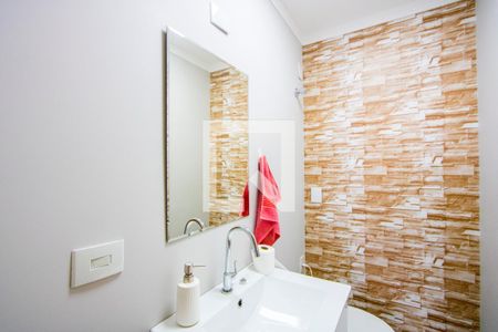 Lavabo de apartamento à venda com 3 quartos, 91m² em Jardim Bela Vista, Santo André
