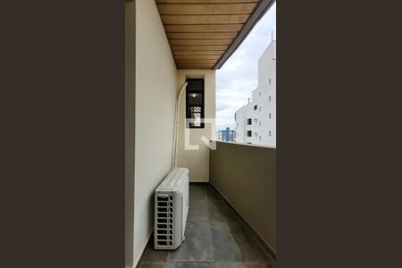 Varanda Sala de apartamento à venda com 1 quarto, 49m² em Cambuí, Campinas