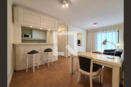 Sala de apartamento à venda com 1 quarto, 45m² em Itaim Bibi, São Paulo