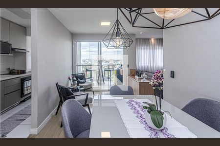 sala de estar e de jantar_3 de apartamento à venda com 2 quartos, 66m² em Vila Dom Pedro I, São Paulo