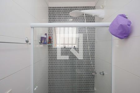 Banheiro da Suíte 1  de casa de condomínio à venda com 2 quartos, 75m² em Vila Mazzei, São Paulo