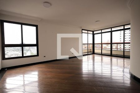 Sala de apartamento para alugar com 4 quartos, 170m² em Vila Guiomar, Santo André