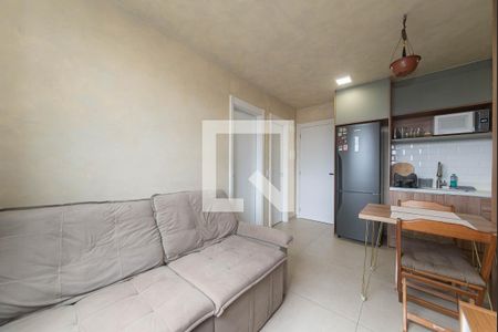 Sala de apartamento para alugar com 2 quartos, 34m² em Santo Amaro, São Paulo