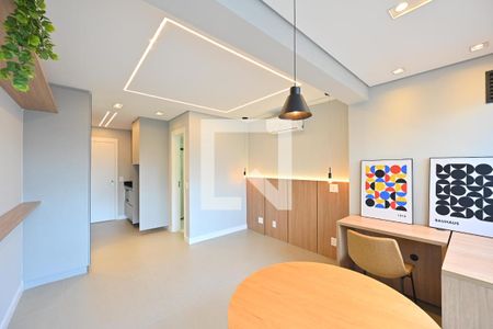 Sala/Quarto de kitnet/studio para alugar com 1 quarto, 25m² em Vila Clementino, São Paulo