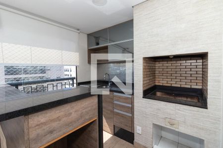 Varanda Gourmet de apartamento para alugar com 3 quartos, 168m² em Barra Funda, São Paulo