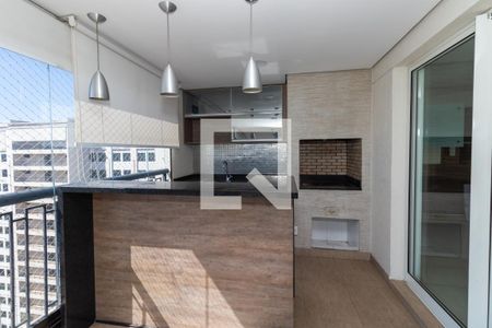 Varanda Gourmet de apartamento para alugar com 3 quartos, 168m² em Barra Funda, São Paulo