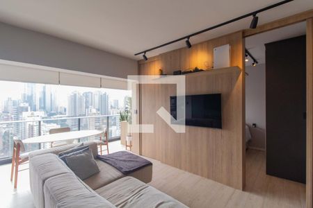 Sala de apartamento à venda com 1 quarto, 50m² em Vila Mariana, São Paulo