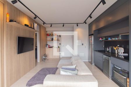 Sala de apartamento à venda com 1 quarto, 50m² em Vila Mariana, São Paulo