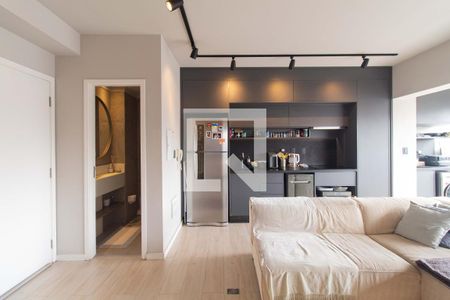 Sala de apartamento à venda com 1 quarto, 50m² em Vila Mariana, São Paulo