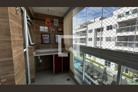 Varanda de apartamento à venda com 2 quartos, 67m² em Vargem Pequena, Rio de Janeiro