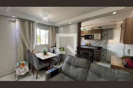 Sala - Sala de Jantar  de apartamento à venda com 2 quartos, 44m² em Vila Mazzei, Santo André