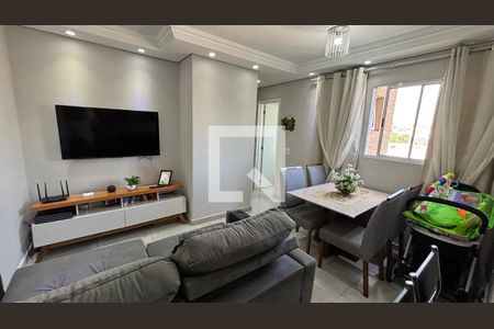 Sala - Sala de Jantar  de apartamento à venda com 2 quartos, 44m² em Vila Mazzei, Santo André