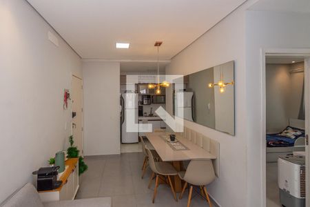 Sala de Estar/Jantar de apartamento para alugar com 2 quartos, 50m² em Jardim São Domingos, Sumaré