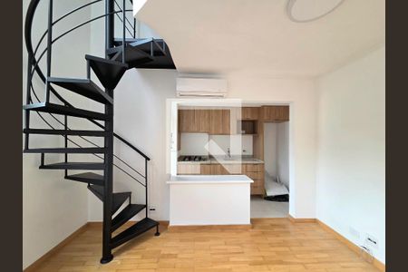 Sala de apartamento à venda com 1 quarto, 42m² em Vila Olímpia, São Paulo