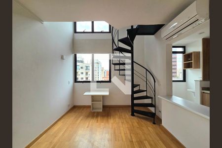Sala de apartamento à venda com 1 quarto, 42m² em Vila Olímpia, São Paulo