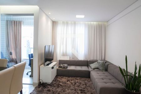 sala de apartamento para alugar com 3 quartos, 93m² em Buritis, Belo Horizonte