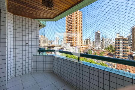 Sacada  de apartamento para alugar com 2 quartos, 120m² em Boqueirão, Praia Grande