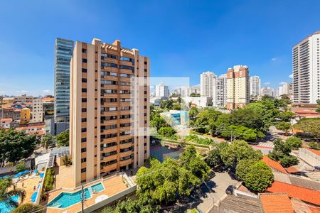Varanda da Sala - Vista de apartamento à venda com 3 quartos, 95m² em Vila Mariana, São Paulo