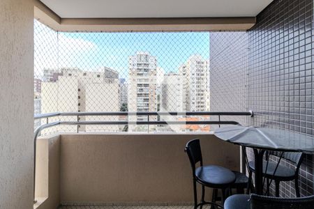 Varanda de apartamento à venda com 1 quarto, 50m² em Consolação, São Paulo