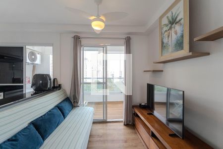 Sala de apartamento à venda com 1 quarto, 40m² em Bela Vista, São Paulo