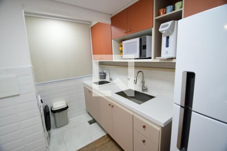 Cozinha de kitnet/studio para alugar com 1 quarto, 40m² em Cambuí, Campinas