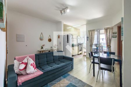Sala de apartamento para alugar com 1 quarto, 48m² em Vila Caiçara, Praia Grande