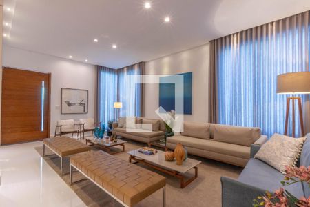 Sala de casa à venda com 4 quartos, 430m² em Bandeirantes (pampulha), Belo Horizonte