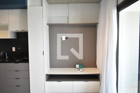 Sala/Cozinha de apartamento para alugar com 1 quarto, 47m² em Vila Clementino, São Paulo