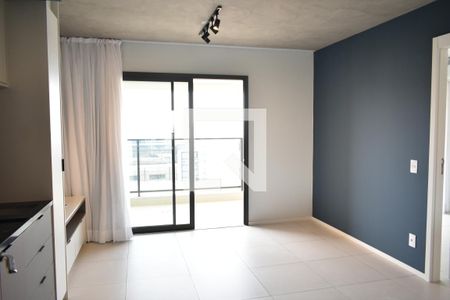 Sala/Cozinha de apartamento para alugar com 1 quarto, 47m² em Vila Clementino, São Paulo